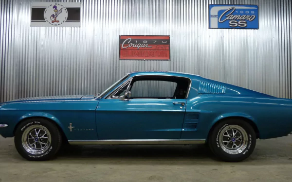 muscle car fastback Ford Mustang vehicle Ford Mustang Fastback HD Desktop Wallpaper | Background Image