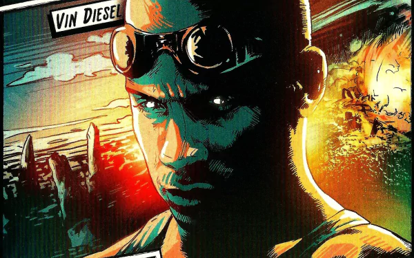 Vin Diesel Riddick movie pitch black HD Desktop Wallpaper | Background Image