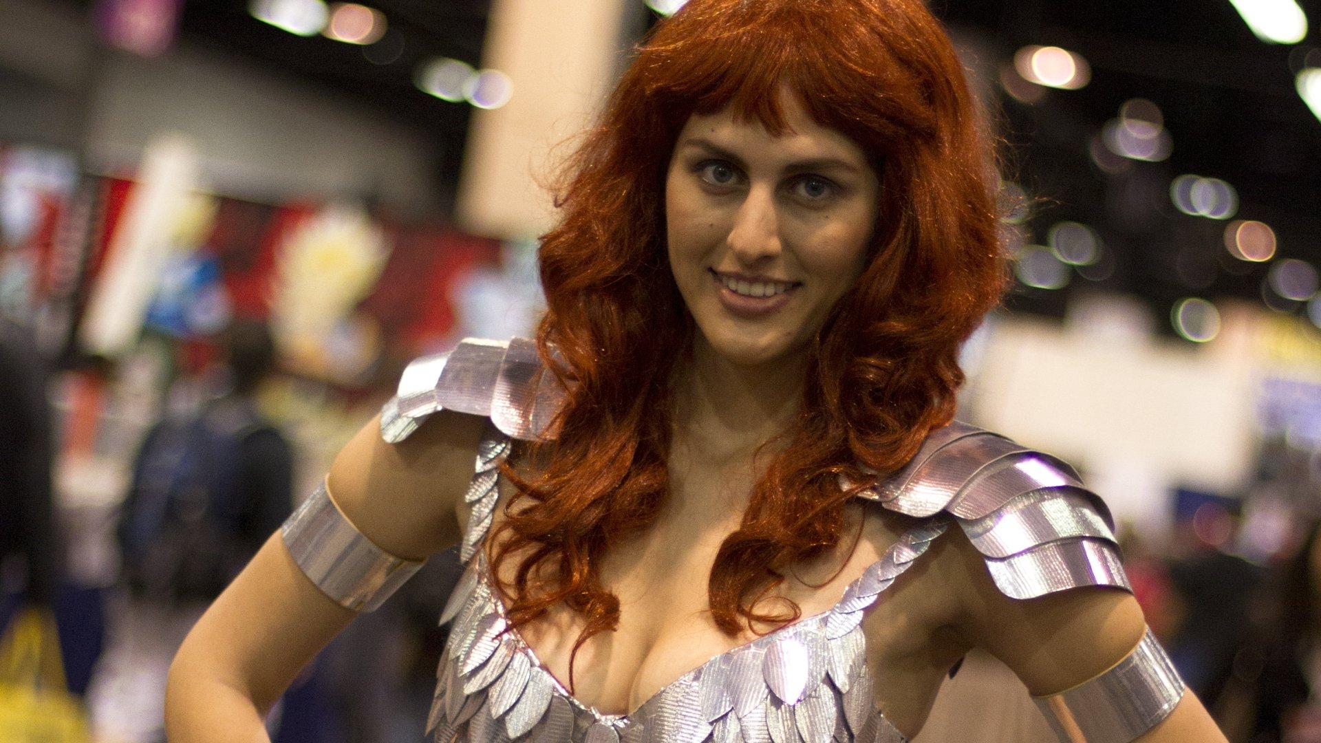Download Red Sonja Woman Cosplay HD Wallpaper