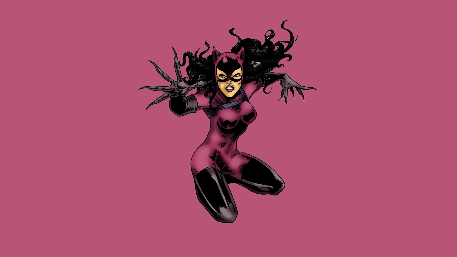 Download Comic Catwoman 4k Ultra HD Wallpaper