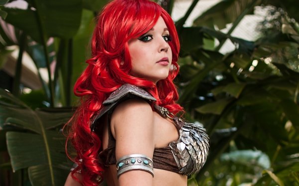 Women Cosplay Red Sonja HD Wallpaper | Background Image