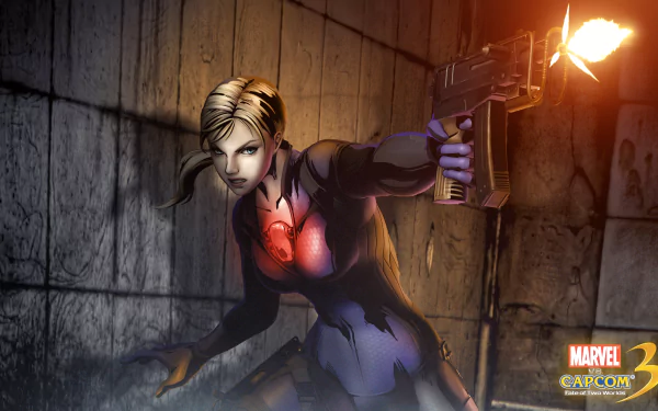 Jill Valentine video game Marvel vs. Capcom 3: Fate of Two Worlds HD Desktop Wallpaper | Background Image