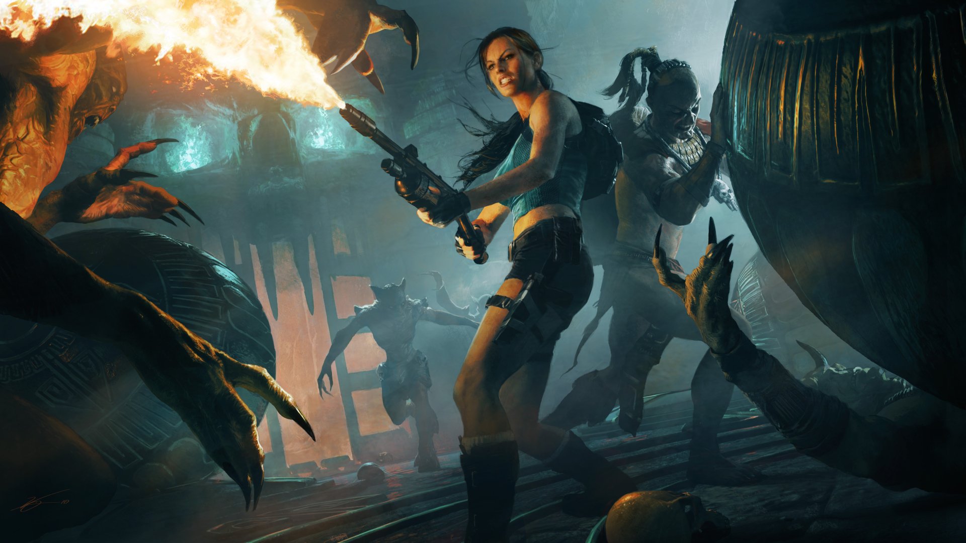 Lara Croft’s 4K Tomb Raider Adventure: Ultimate Video Game Wallpaper