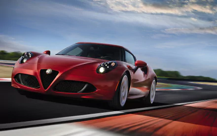 Alfa Romeo vehicle Alfa Romeo 4C HD Desktop Wallpaper | Background Image