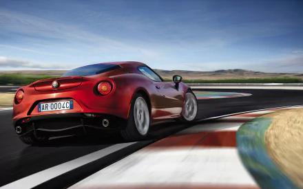 Alfa Romeo vehicle Alfa Romeo 4C HD Desktop Wallpaper | Background Image