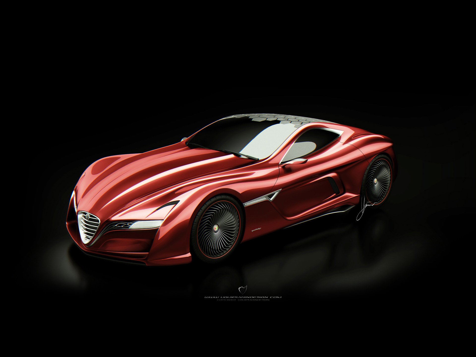 Download Alfa Romeo Vehicle Alfa Romeo 12C GTS HD Wallpaper