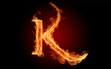  flaming k