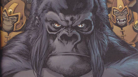 Comic Gorilla Grodd HD Desktop Wallpaper | Background Image