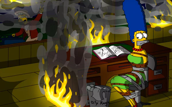 Marge Simpson TV Show The Simpsons HD Desktop Wallpaper | Background Image