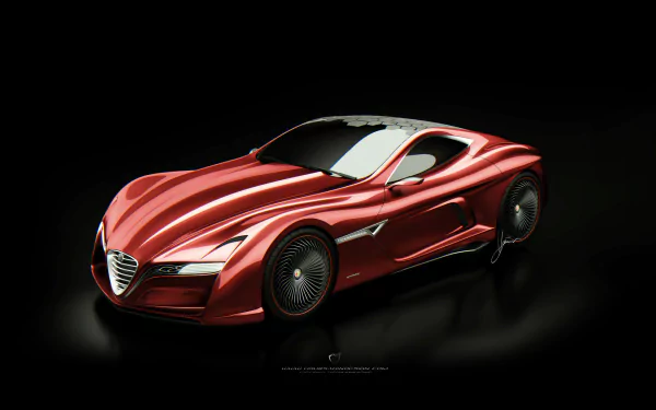Alfa Romeo vehicle Alfa Romeo 12C GTS HD Desktop Wallpaper | Background Image