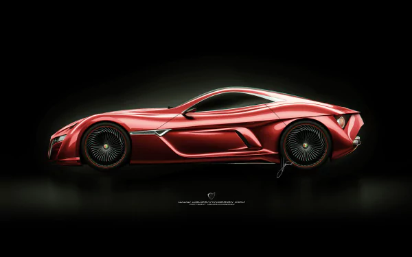 Alfa Romeo vehicle Alfa Romeo 12C GTS HD Desktop Wallpaper | Background Image
