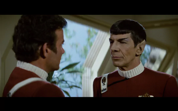 james t kirk Spock movie Star Trek II: The Wrath Of Khan HD Desktop Wallpaper | Background Image