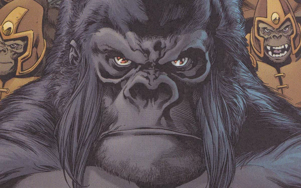 Comic Gorilla Grodd HD Desktop Wallpaper | Background Image