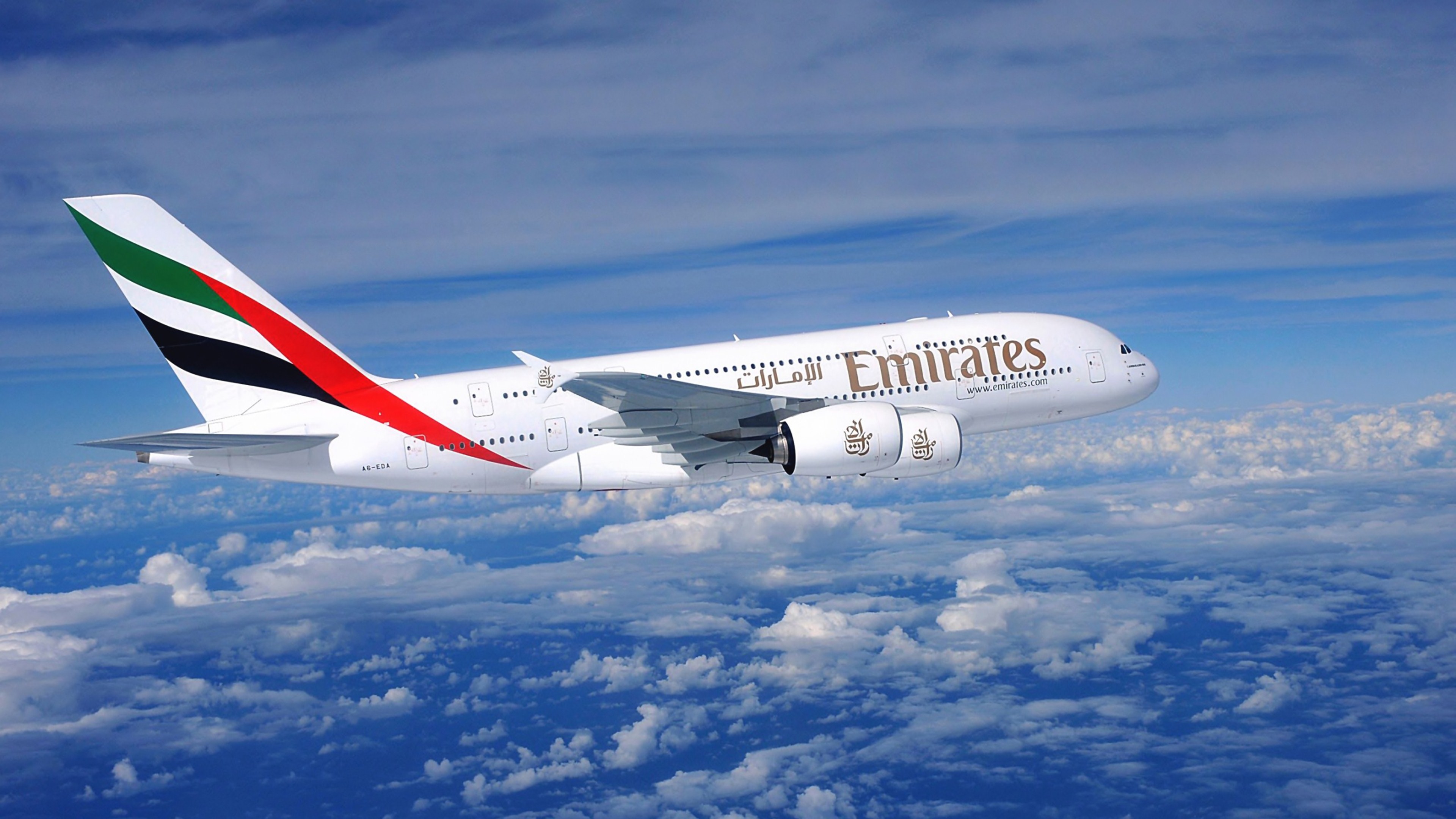 FLY Avion Emirates Airline Airbus A380 Wall Poster Grand format A0 Large Print 
