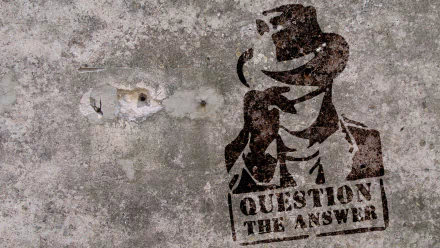 Comic The Question HD Desktop Wallpaper | Background Image