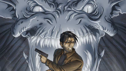 Comic Hellhound HD Desktop Wallpaper | Background Image