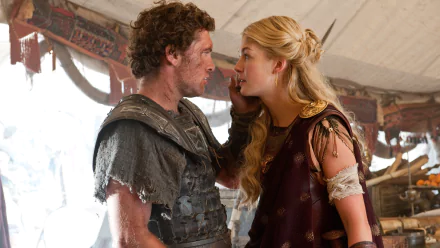 Andromeda (Wrath Of The Titans) Perseus (Wrath Of The Titans) Sam Worthington Rosamund Pike movie Wrath Of The Titans HD Desktop Wallpaper | Background Image