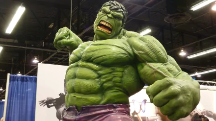 A vibrant 4K Ultra HD desktop wallpaper featuring a dynamic depiction of the Hulk, showcasing his powerful stance and fierce expression in a comic-inspired setting.