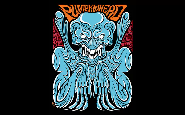 Comic Pumpkinhead HD Desktop Wallpaper | Background Image