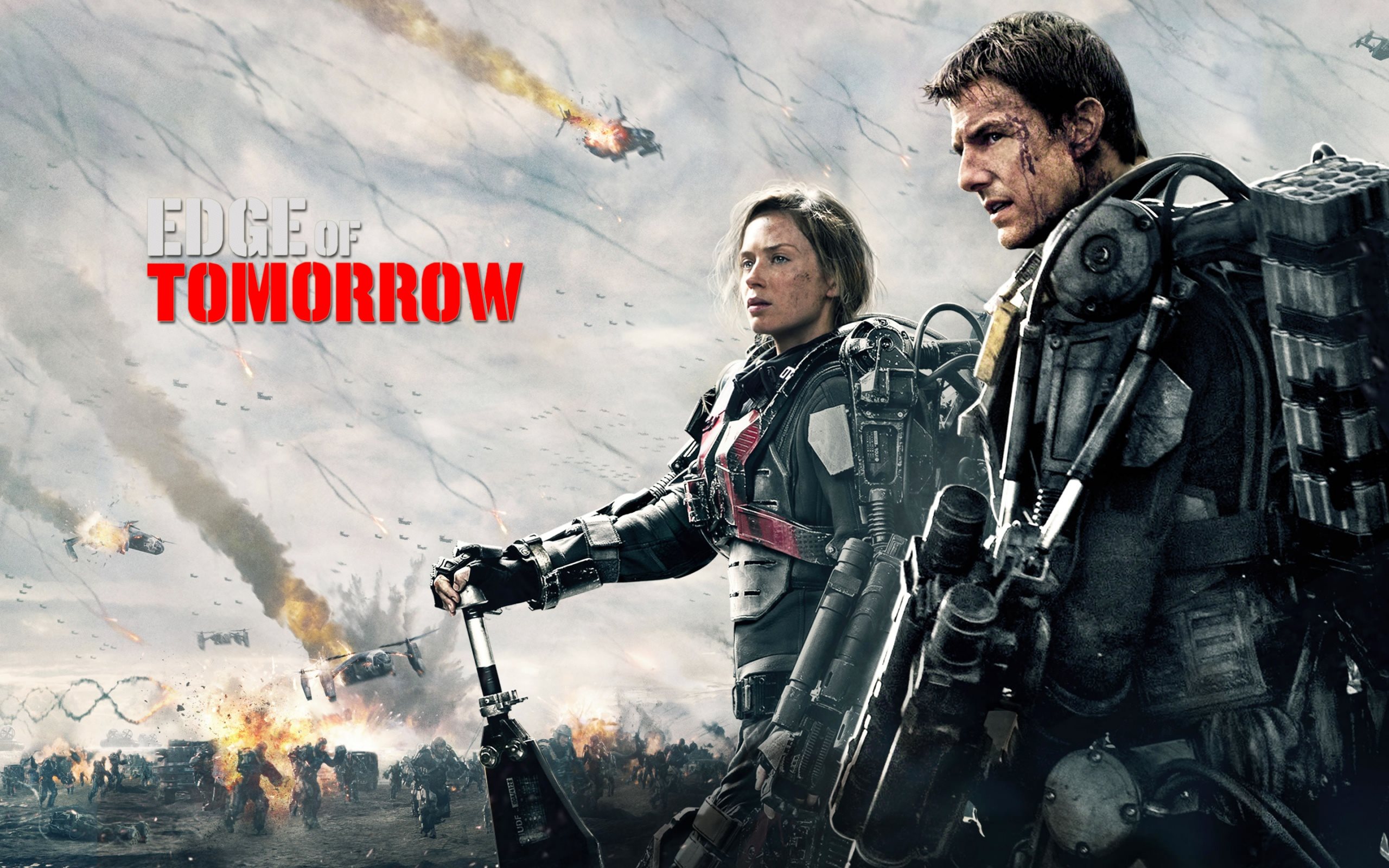 Download Tom Cruise Emily Blunt Movie Edge Of Tomorrow HD Wallpaper Download Tom Cruise Emily Blunt Movie Edge Of Tomorrow HD Wallpaper