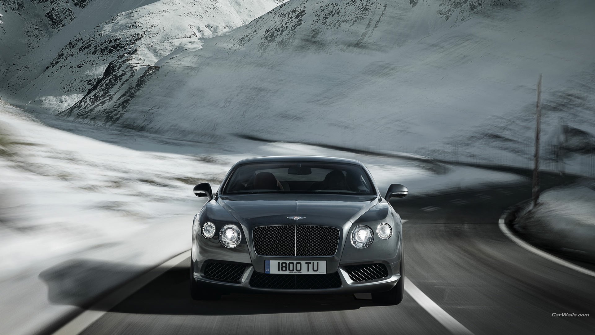 Download Vehicle Bentley Continental GT V8 HD Wallpaper