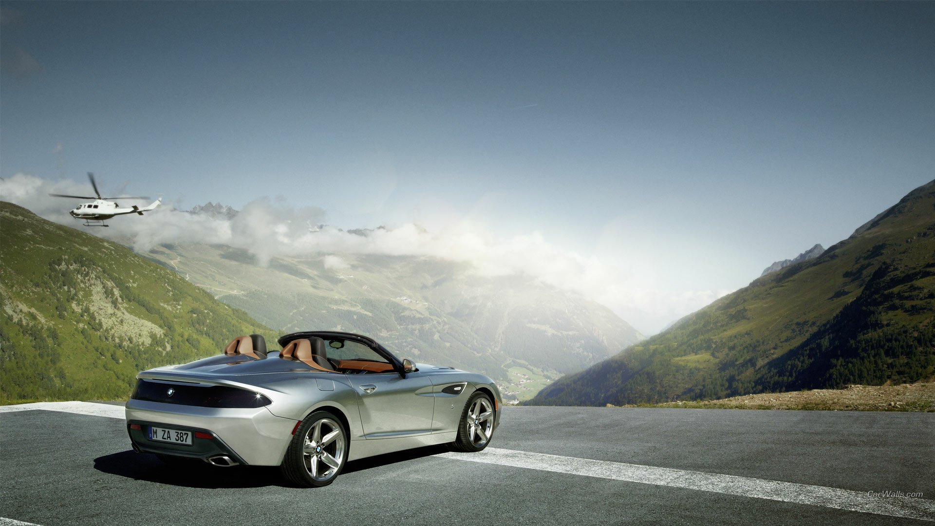 Download Vehicle BMW Zagato Roadster HD Wallpaper