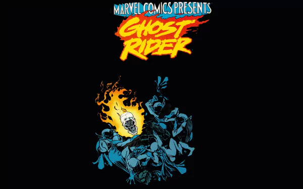Johnny Blaze Comic Ghost Rider HD Desktop Wallpaper | Background Image