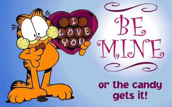 Comic Garfield HD Desktop Wallpaper | Background Image