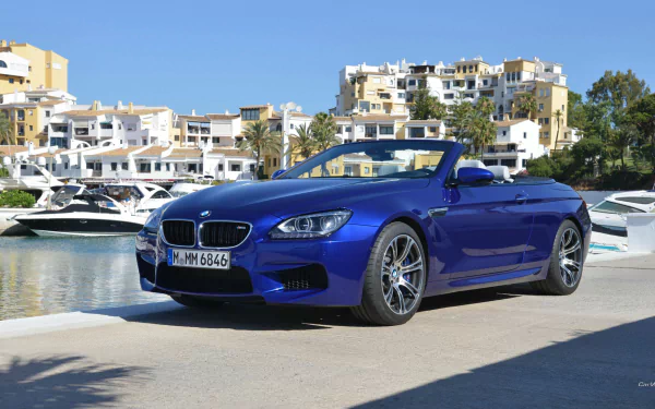 vehicle BMW M6 Convertible HD Desktop Wallpaper | Background Image
