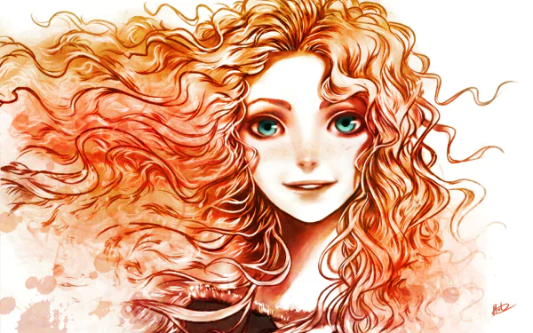 Merida (Brave) Brave (Movie) movie Brave HD Desktop Wallpaper | Background Image