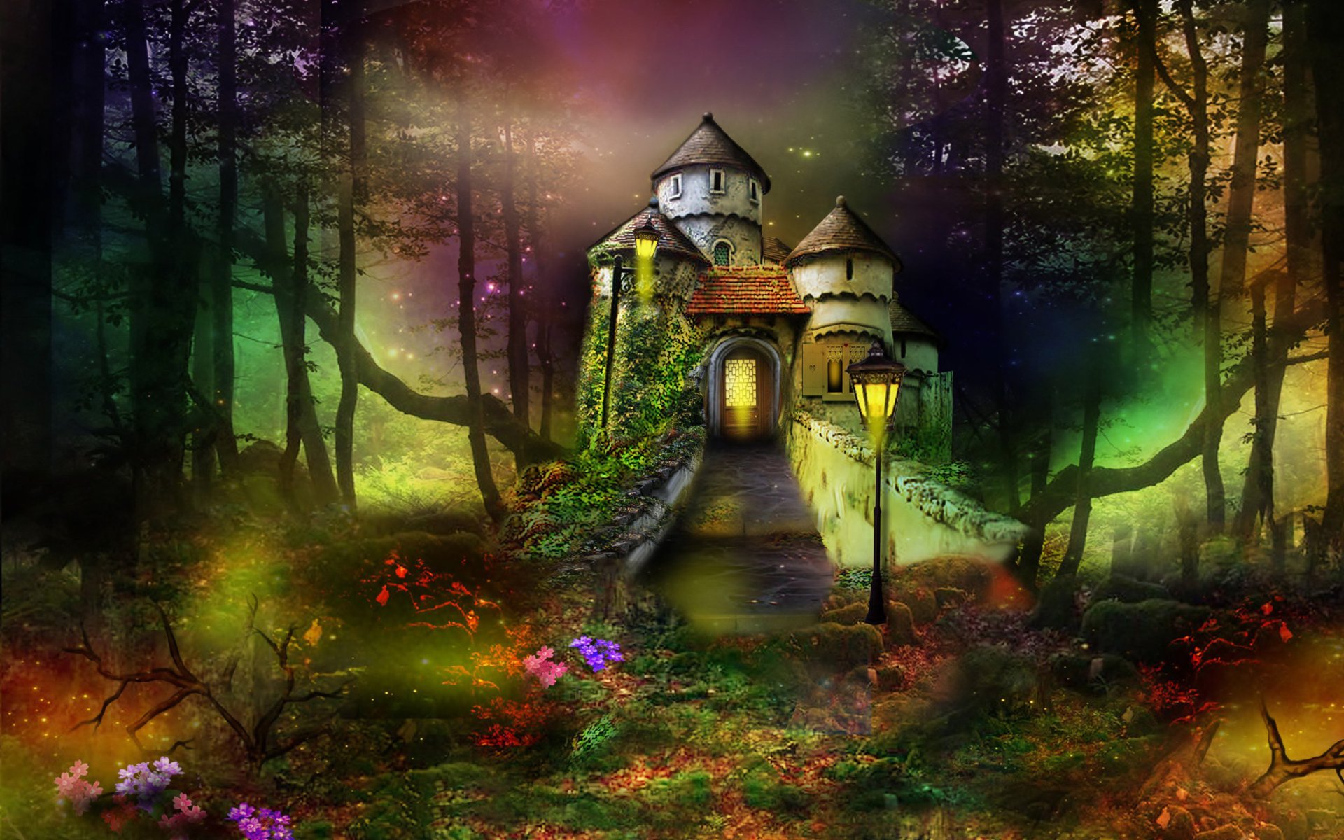 Phantasmagoria Castle Full HD Wallpaper And Background X ID