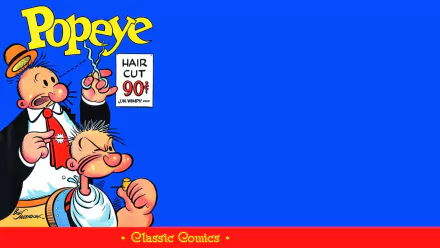 Comic Popeye HD Desktop Wallpaper | Background Image