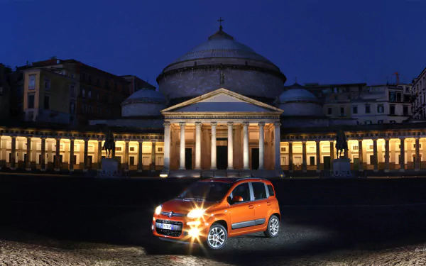 vehicle Fiat Panda HD Desktop Wallpaper | Background Image