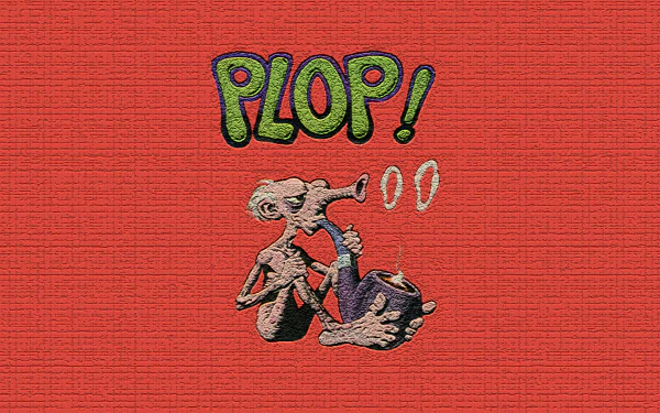 Comic plop! HD Desktop Wallpaper | Background Image
