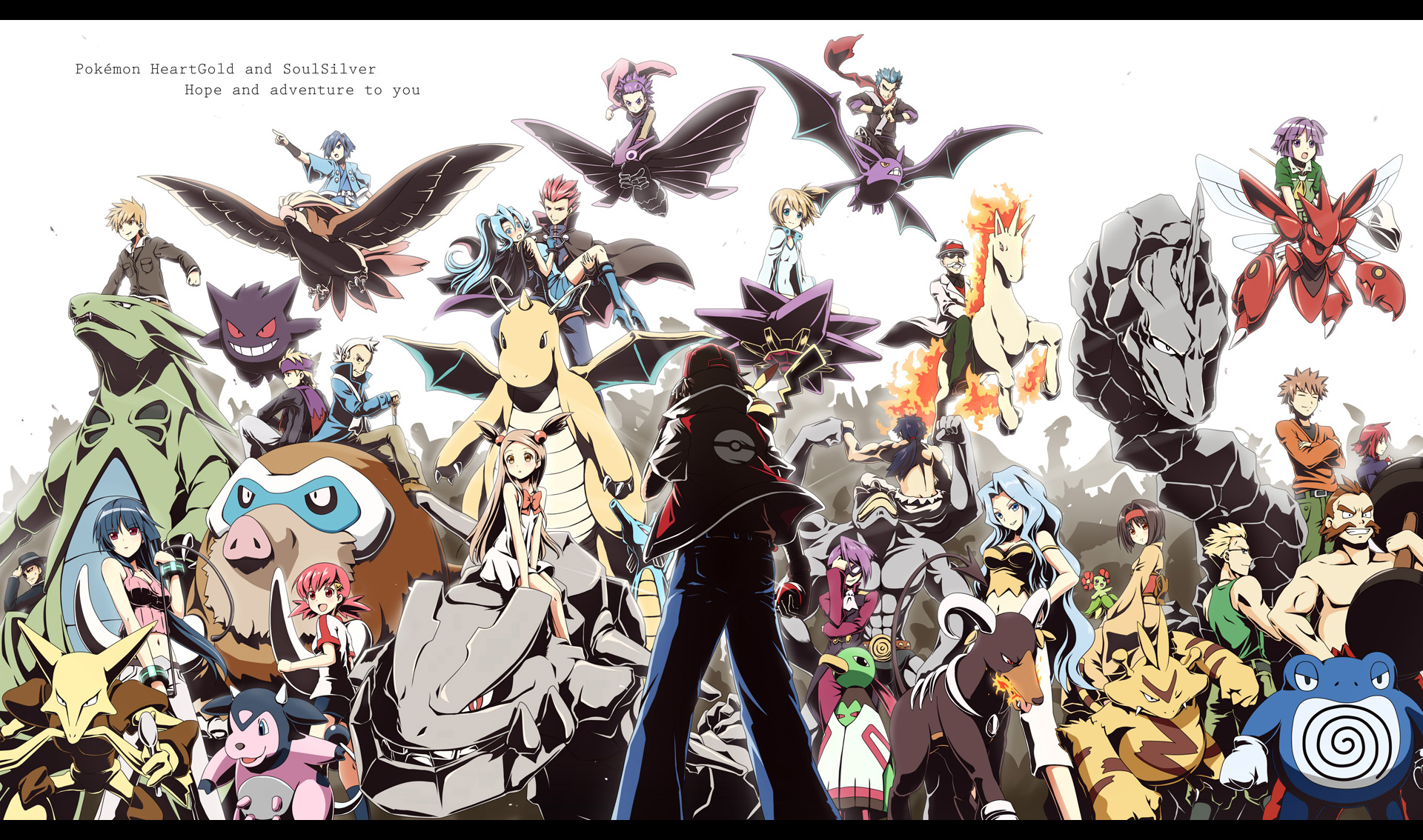 Pokemon Heartgold And Soulsilver Artwork, HD Png Download