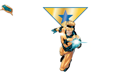 Comic Booster Gold HD Desktop Wallpaper | Background Image