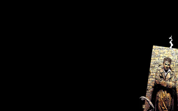 John Constantine Comic Hellblazer HD Desktop Wallpaper | Background Image