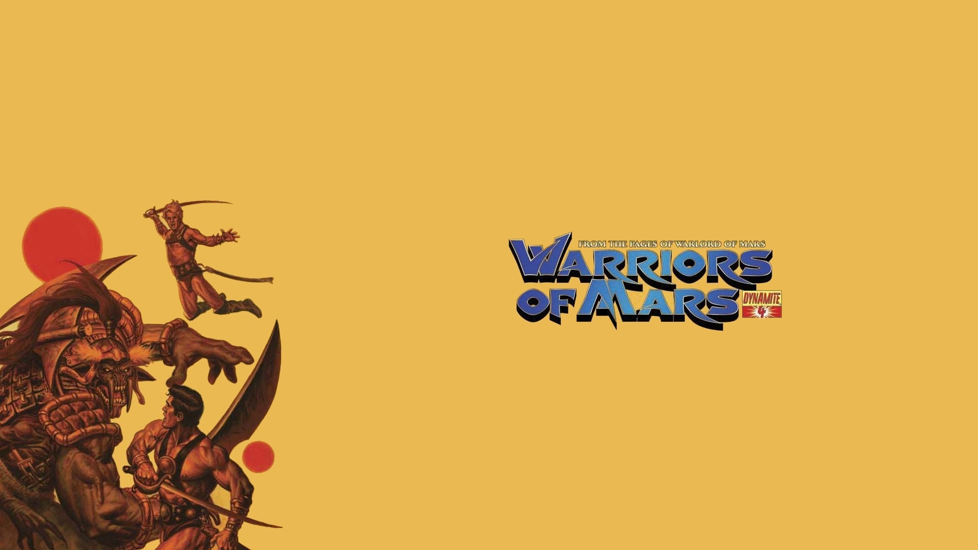 Comics Warriors Of Mars HD Wallpaper | Background Image