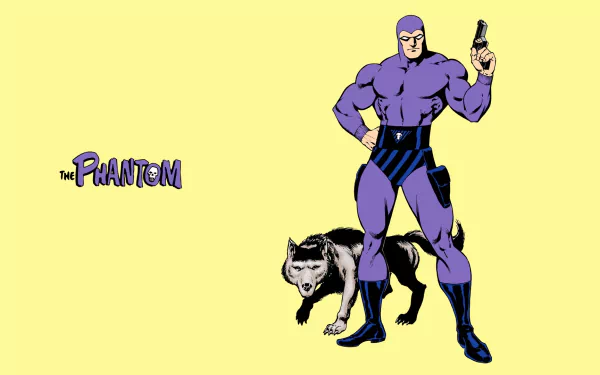 Comic The Phantom HD Desktop Wallpaper | Background Image