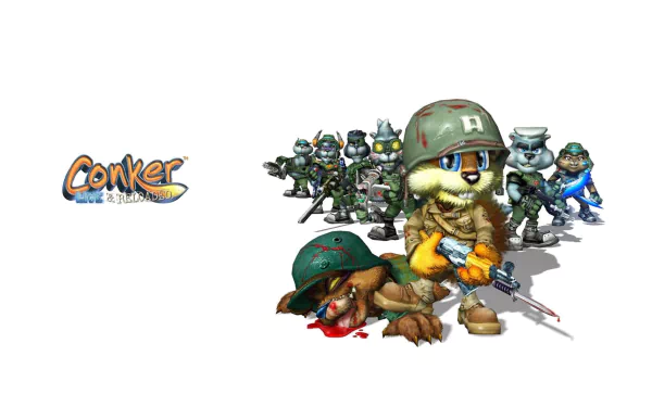 video game Conker: Live & Reloaded HD Desktop Wallpaper | Background Image