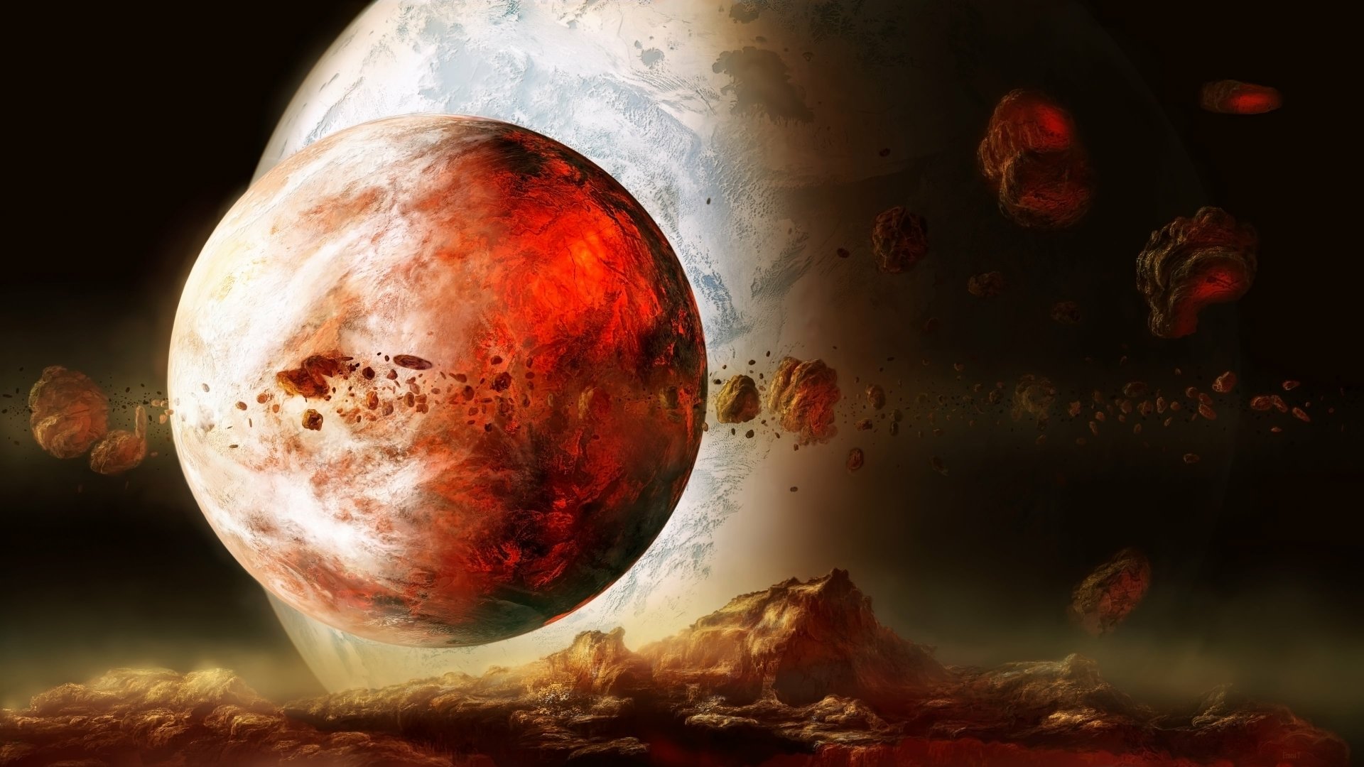 Download Sci Fi Planet  4k Ultra HD Wallpaper