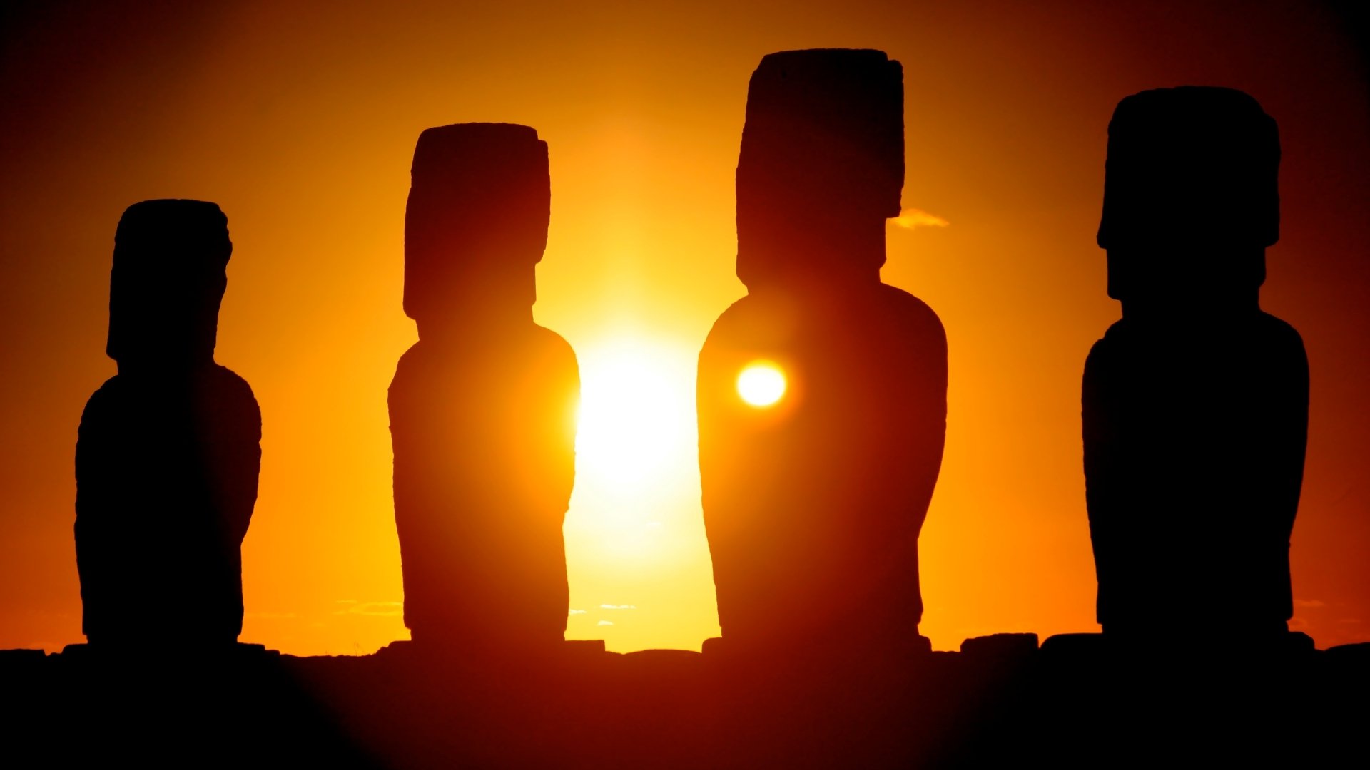 Download Man Made Ahu Tongariki HD Wallpaper