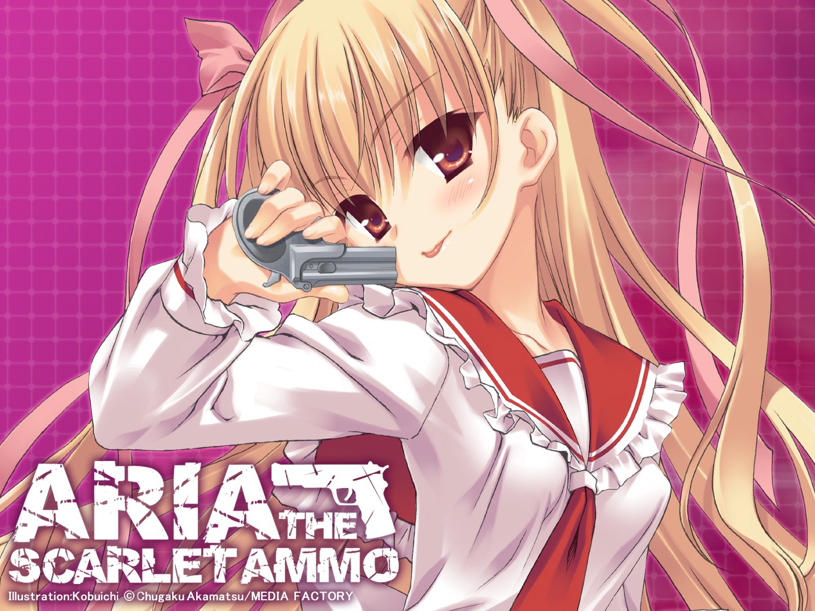 Download Anime Aria The Scarlet Ammo Wallpaper