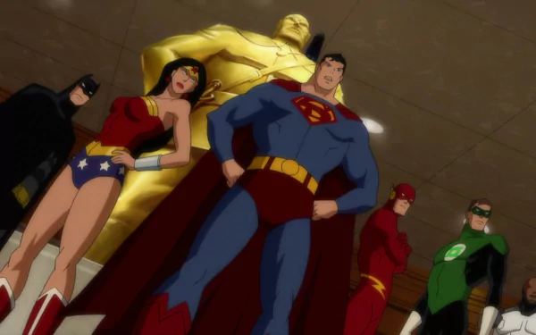 Cyborg (DC Comics) Green Lantern Flash Superman Wonder Woman Batman movie Justice League: Doom HD Desktop Wallpaper | Background Image