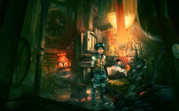 video game Silence The Whispered World 2 HD Desktop Wallpaper | Background Image