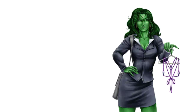 Jennifer Walters Comic She-Hulk HD Desktop Wallpaper | Background Image