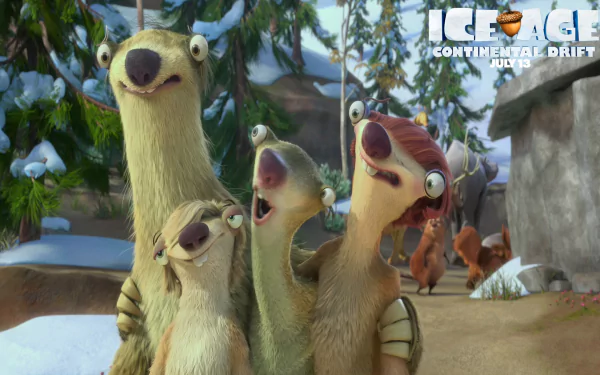 Ice Age movie Ice Age: Continental Drift HD Desktop Wallpaper | Background Image