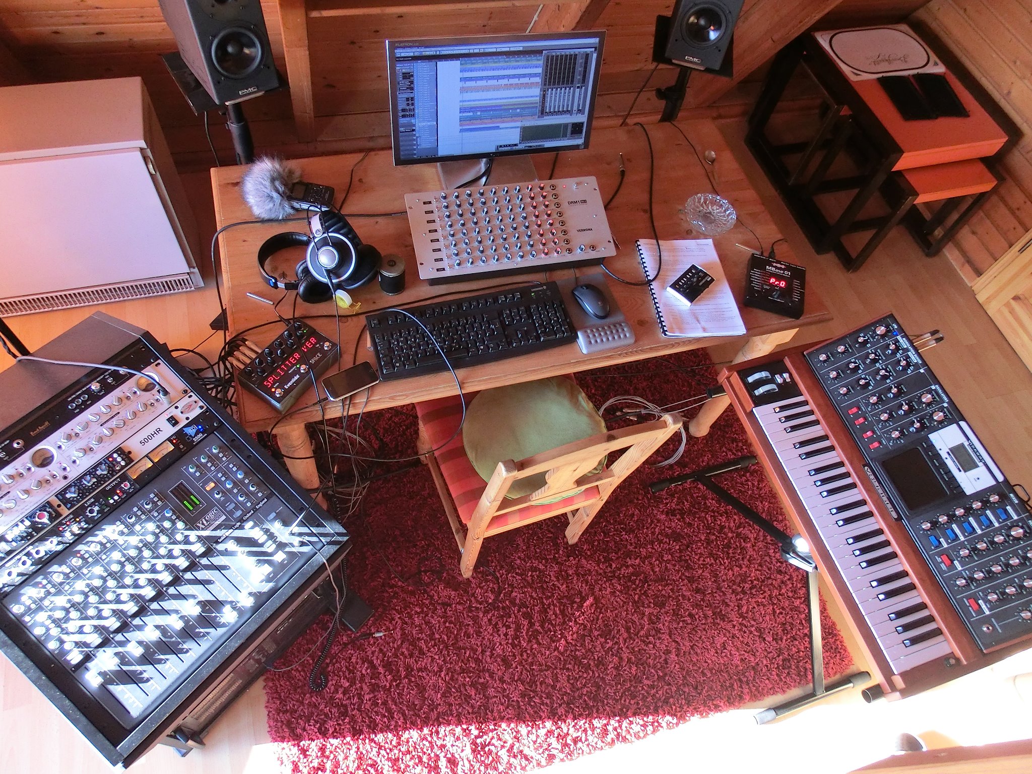 Download wallpaper Home, Studio, PC, Midi, section music in resolution  1920x1080