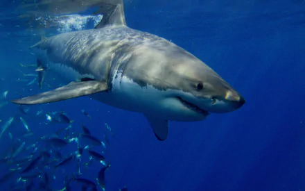 shark Animal great white shark HD Desktop Wallpaper | Background Image