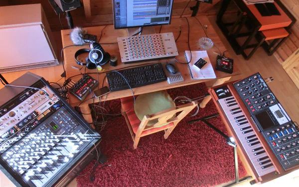 music studio HD Desktop Wallpaper | Background Image